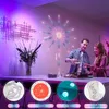 Bandes feux d'artifice LED contrôle de la musique météore lumière chapiteau RGB fleur fée bande avec APP maison salle de mariage décoration StripLED