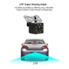 Caméras de recul de voiture Capteurs de stationnement 8 Led Ir Vision nocturne Caméra arrière Sauvegarde étanche Grand angle Rétroviseur Drop Delivery Mobiles Dhn5G