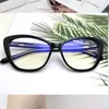 Lunettes de lecture rétro oeil de chat filtre bleu Anti lunettes loupe bifocale 0 ~ 6.0 dioptrie aînés téléphone ordinateur 230508
