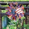 Dekorative Blumen 4. Juli Kranz American Flag Memorial Day Fourth Door