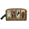 Sacs à cosmétiques Étuis Voyage Haunted Mansion Stretching Trousse de toilette Kawaii Cosmétique Organisateur de maquillage pour femmes Beauté Stockage Dopp Kit Box 230508