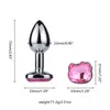 Anal Toys Metal Anal Plug for Men and Women Lovely Type with Sexy Anal Sex Toy Sex Game Couple Butt Plug Adult Sex Products 230508