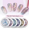 Nail Glitter Art Sequins Mixed Holographic Mirror Irregular Sequin Flakes Purple Nails Decorations DIY Manicure