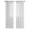 Curtain Window Gauze Good Drape Property Anti-wrinkle 100x250cm Nordic Minimalist Style Sheer Thin Home Decor