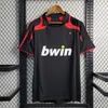 Retro Soccer Jerseys 01 02 03 04 05 06 07 08 09 10 11 12 13 14 15 16 17 18 Vintage Uniform Ac Ronaldinho Kaka Milan Ibrahimovic Weah Beckham Shevchenko Baggio Fotbollskjorta