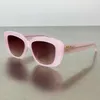 2023 neue Mode Retro-Katzenaugen-Sonnenbrille für Damen CE's Arc de Triomphe ovale französische High Street267k