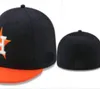 Casquettes de baseball de marque chaude en gros Houston SOX CR LA gorras os Sports de plein air décontractés pour hommes femmes chapeaux ajustés conception entièrement fermée taille casquettes Chapeau A0