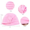 Solido cappello turbante per bambini nodo carino ragazzi ragazze berretto cappellino copricapo per neonate ragazzo primavera autunno berretto turbante infantile