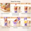 2 4 6 Lame Blender Électrique Fruit Juicer Handheld Smoothie Maker Remuer Mixer USB Rechargeable Mini Robot Culinaire Juice Cup