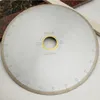 Zaagbladen DTDIATOOL 2pcs 300/350mm Wet Diamond Ceramic Cutting Disc Saw Blades With Hook Slot Bore 60mm with 50mm Reducer For Tile Marble