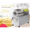 Croustilles électriques faisant la machine frites trancheuse commerciale en acier inoxydable carottes concombres coupe-pommes de terre