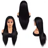 Full Lace Human Hair Wigs Brazilian Straight Wig Pre Plucked Hairline For Women Glueless Remy With Baby