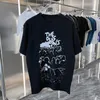 top mens designe camiseta Chest Letter camiseta camisetas ropa de diseñador Sportwear Hombres y mujeres camisetas