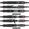 Hastes de pesca de barco Sevynight Brand Warg Series Carbon 1 8m 1 98m 2 1m 2 4m Cerâmica K Guia giratória 2 Seções Lure 1 5 45g 230508