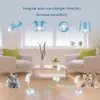 Giocattoli Smart Electric Balance Car Divertente Giocattolo per gatti Piuma Cat Stick Induzione Rotazione a 360 ° Robot Interattivo per caccia al gatto indoor Sport