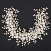 Stingy Brim Hats Trendy Handmade Pearl Bridal Headband Luxury Wedding Hair Accessories Bridesmaid Girls Head Jewelry for Women Headpiece Tiaras 230506