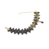 Bracelets de cheville Barefoot Decor Summer Supply Sandals Black Floral Lace Anklet Chain Bracelet Ankle Linked
