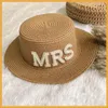 Wide Brim Hats MRS Floppy Beach Custom Hat Bride To Be Gift WIFEY Bridal Party Wedding