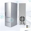 Car Refrigerator Compact Mini Usb Fridge Zer Cans Drink Beer Cooler Warmer Travel Office Use H220510 Drop Delivery Mobiles Motorcycl Dhqrx