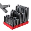 Skruvmejslar H1.5-H12 Hexagon Skruvmejsel Bit Set 1/4 "Hex Shank Magnet Ball End Screw Driver 50-150 mm för elektrisk borr 230508