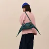 Evening Bag Hobos Fashion Fish Eyes Canvas Hip Hop Zipper Shoulder Handbag Purses Designer Girls Street Style 230508