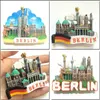 Kühlschrankmagnete Aufkleber Kühlschrank Deutschland Berlin Architektur Antike Tourismus Souvenir Geschenk Kühlschrankaufkleber Sammlung Aufkleber P230508