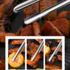 Grill Tongs Meat Cooking Utensils For BBQ Baking Silver Kitchen Accessories Camping Supplies Item Barbecue Clip