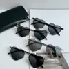 301 Siyah Metal Kalp Şekli Güneş Gözlüğü Kadınlar Erkek Yaz Moda Güneş Gözlüğü Sunnies Gafas de Sol Sonnenbrille Güneş Gölgeleri UV400 Gözlük