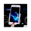 Drink Holder Bling Car Phone Mini Dash Air Vent Matic Mount 360°Adjustable Crystal Stand Accessories For Women And Drop Delivery Mob Dhm4H