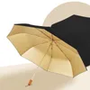 Зонтичные карманные ультрафиолетовые защиты Автоматическое зонтичное водонепроницаемое мужчина Женщина Ветропроницаемая зонтик Симпатичный омбрелло Таскабил Кемпинг SY50RU 230508