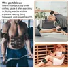 Other Massage Items Electric EMS Abs Muscle Stimulation Massager Abdominal Hip Trainer Waist Trimmer for Arm Leg and Body Shape Massage Equipment 230506