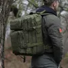 Backpacking Packs 50l Large Capacity Army Men Tactical Rackpack 3P Softback Outdoor vandring camping ryggsäck jakt camping resväska p230510