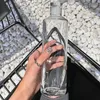 Ny 500/700 ml transparent plastvattenflask Tidsmarkör Kreativ stor kapacitet Läcksäker mjölkkopp dricker barnskolan gym