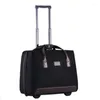 Duffel Bags Women Carry On Hand Luggage Bag Trolley With Wheels Rolling Cabin Travel Suitcase