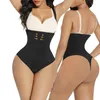 SHAPERY WOMOWEJ WYSOKIEGO TONG Bodysuit Shapewear for Women Happle Triple Much Control Body Shaper Faja Niewidzialne majtki