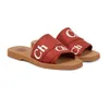 Célèbre ch sandals chan femme boisé mule plateurs pantoufles deigner femme glisses d'été noir blanc beige rose coach sandels lidies bureau plate-forme sandales sliders femmes