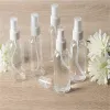 10 ml 20 ml 30 ml 50 ml 60 ml 80 ml 100 ml Voyage Transparent Parfum Vaporisateur Vide Bouteille Rechargeable Bouteilles En Plastique Réutilisables sortie d'usine