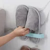 Hooks Bathroom Slippers Rack Wall-mounted Toilet Shoe Storage Artifact Punch-free