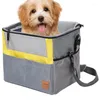 Housses de siège de voiture pour chien vélo panier pour animaux de compagnie vélo sacoche transporteur réglable étanche chat sac à dos sac pour l'équitation en plein air