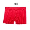 Underpants Birdsky masculino masculino masculino Minheira de seda pura de roupas íntimas de roupas estereoscópicas 6 cores. OM-03