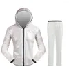 Chaquetas de carreras impermeables para motocicleta, pantalones de ciclismo, conjuntos para hombres y mujeres, deportes al aire libre, chaqueta impermeable con Motor a prueba de lluvia, conjunto impermeable