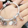 925 Sterling Silber Charms für Pandora Schmuckperlen Neues Muttertagsgeschenk Alles Gute zum Geburtstag Ballon Mama DIY Perlen