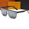 Óculos de sol Designer Óculos de sol Luxuris para mulheres Mens óculos de sol Lens de flores com letra de cartas Brand Mix Cor Borda fina de borda UV400