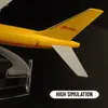 Modèle d'avion Échelle 1 400 Réplique d'avion en métal DHL Boeing 757 Avion moulé sous pression Modèle d'avion Avion Home Office Miniature Jouets pour enfants 230508