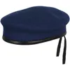 Bérets grande taille homme laine béret octogone chapeau artiste français chapeau feutre peintre casquette soldat laine bonnet 54-56cm 56-58cm 58-60cm 60-62cm 230506