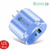 20W snelle USB -oplader Type C Quick Charge 3.0 Wall Adapter voor iPhone 13 12 Pro Max Samsung Xiaomi Mobiele telefoons PD USB C Charger