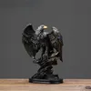 Objetos Decorativos Figuras Resina Águila Estatua Escultura Figuras Coleccionables Decoración de Escritorio Feng Shui Riqueza Estatuas de Animales Oficina Hogar Vida 230508