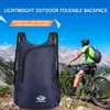 Backpacking Packs 20L Unisex wasserdichte faltbare Tasche Outdoor-Rucksack tragbar Camping Wandern Reisen Tagesrucksack Freizeit Unisex Sporttasche Rucksack P230508 gut