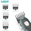 Hårtrimmer VGR Hårklippmaskin Professionell hår Clipper Electric Hair Clipper Wired Haircut Machine Barber Home Trimmer For Men V-123 230508