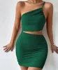 Casual Dresses Summer Women Sexig Plain Solid Bandage Dress Elegant Rygglöst ärmlös BodyCon Lady Evening Party Club Mini 17 Färg